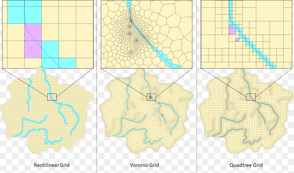 Modflow 6 Voronoi Grid, Chart, Plot, Atlas, Diagram Png