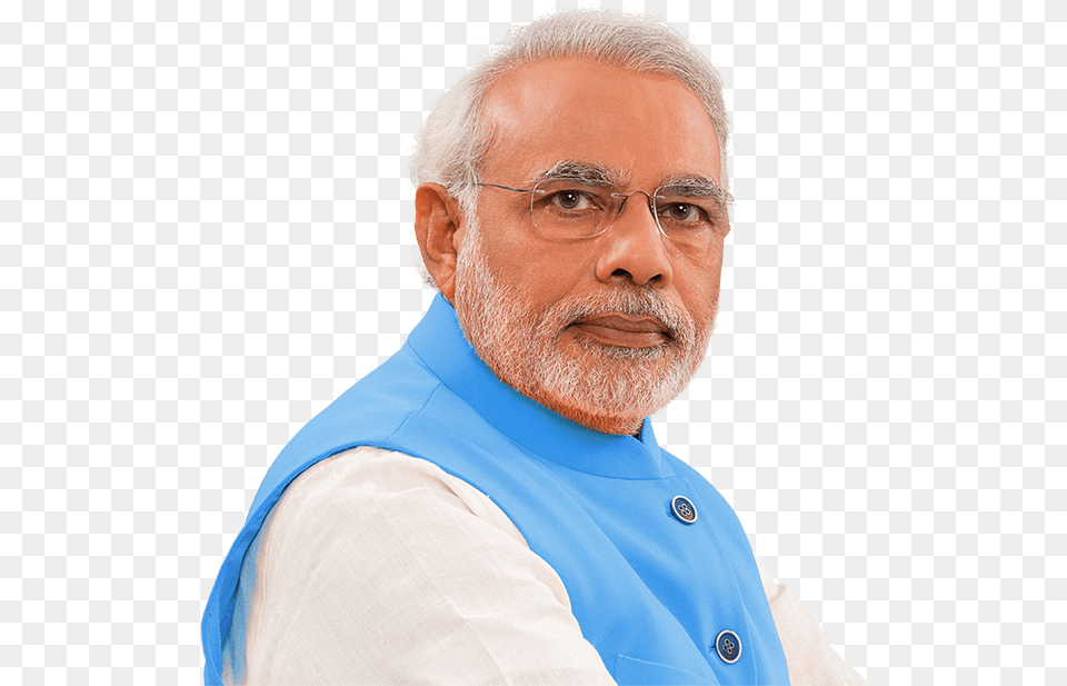 Modi Ji Pic Narendra Modi, Head, Adult, Beard, Person Png Image