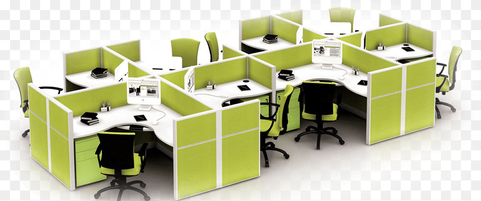 Modular Office Work Station, Chair, Desk, Furniture, Table Png