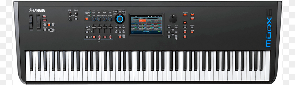 Modx Key Synthesizer Workstation Modx 8 Yamaha, Keyboard, Musical Instrument, Piano Free Png Download
