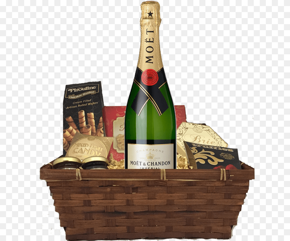 Moet And Chandon Brut Champagne Imperial Nv, Alcohol, Beverage, Bottle, Liquor Png Image