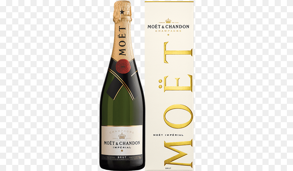 Moet And Chandon Champagne Imperial Brut Nv Celebrating, Alcohol, Beverage, Bottle, Liquor Png Image