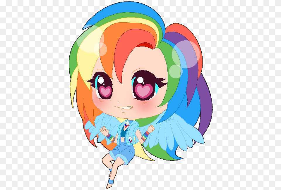 Mofu Chan Chibi Cute Dashabetes Flying Heart Eyes Chibi Eyes Cute, Baby, Person, Art, Graphics Free Transparent Png