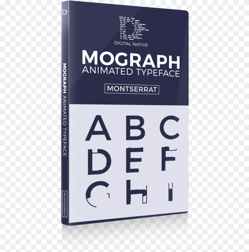 Mograph Animated Typeface, Book, Publication, Text Png