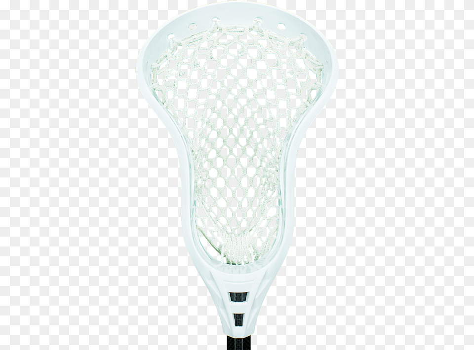 Mogul Mesh Pure White Soft And Waxed Lacrosse Mesh Field Lacrosse, Light, Racket Free Png
