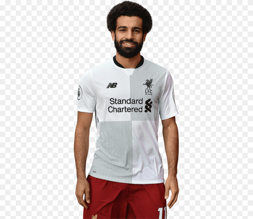Mohamed Salah Imagen, T-shirt, Shirt, Clothing, Face Png Image