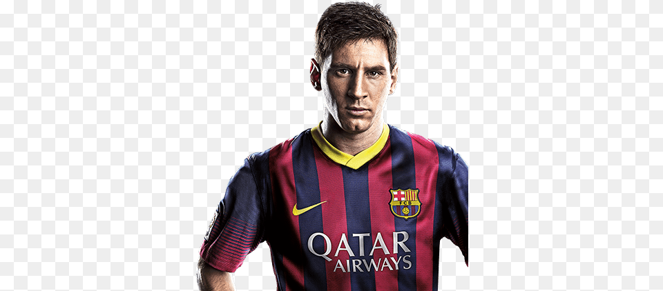 Mohammed Aljabery Fifa 14 Messi, Adult, Shirt, Person, Man Free Png