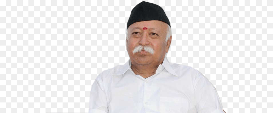 Mohan Bhagwat Photo Gentleman, Clothing, Face, Hat, Head Png Image