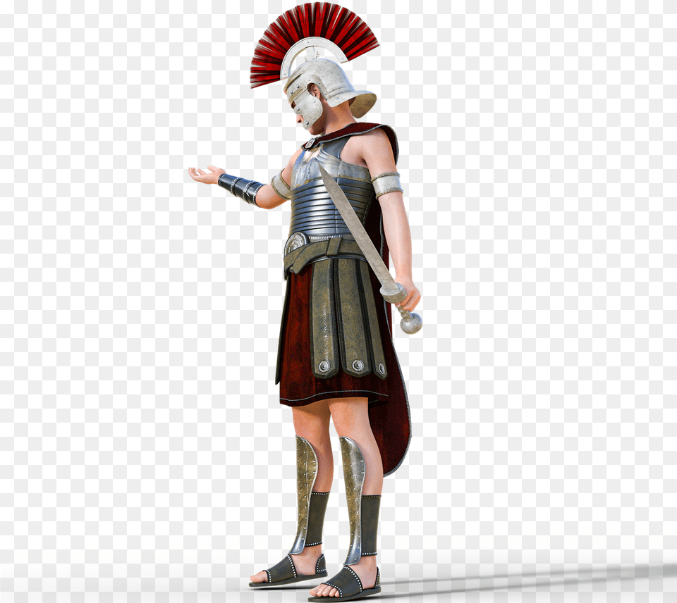 Mohawk Clipart Roman Gladiator, Adult, Female, Person, Woman Png