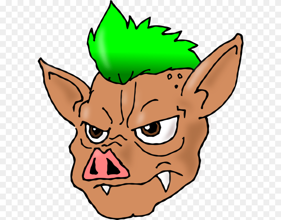 Mohawk Hairstyle Punk Subculture Drawing, Baby, Person, Face, Head Free Png