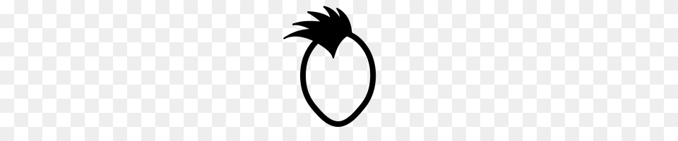 Mohawk Image, Gray Free Png