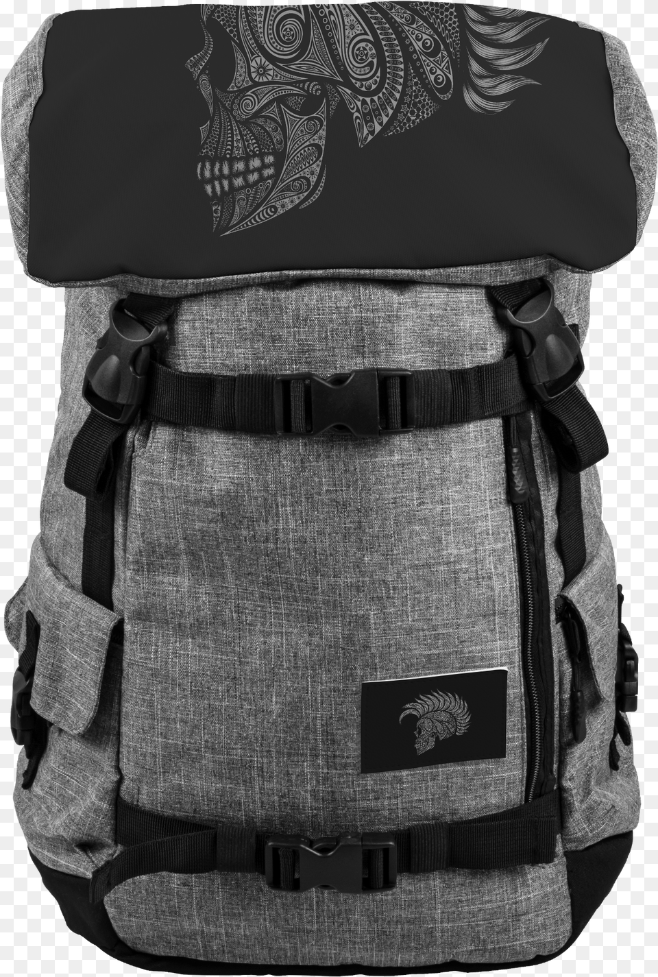 Mohawk Skull Backpack Destiny Backpack, Bag, Clothing, Coat Free Png