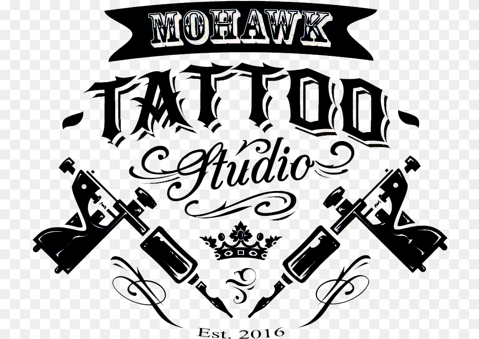 Mohawk Tattoo Studio Tattoo Studio Logo, Advertisement, Poster, Text Free Png