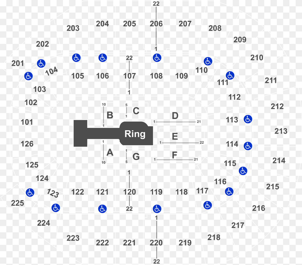 Mohegan Sun Arena Seating Chart, Cad Diagram, Diagram Free Transparent Png