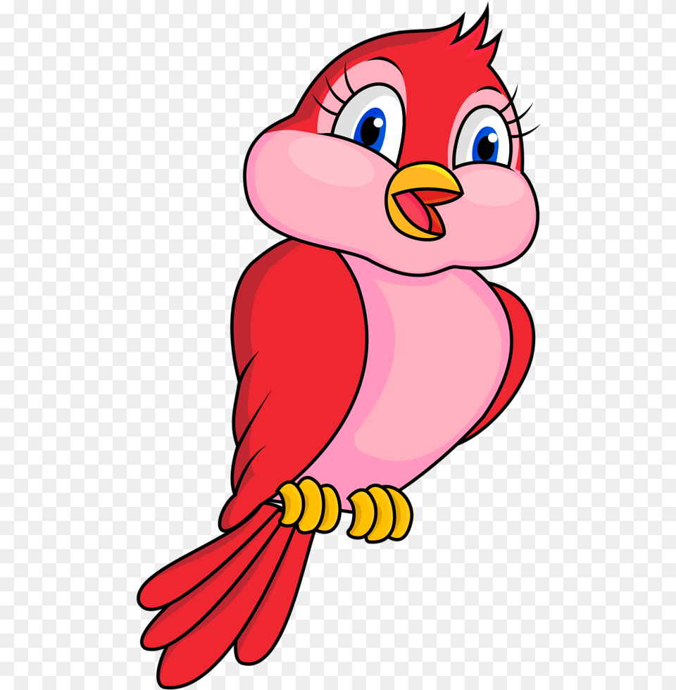 Moineau Rose Cartoon Birds Cute Cartoon Cartoon Drawings Bird Clipart, Animal, Beak, Dynamite, Weapon Free Transparent Png