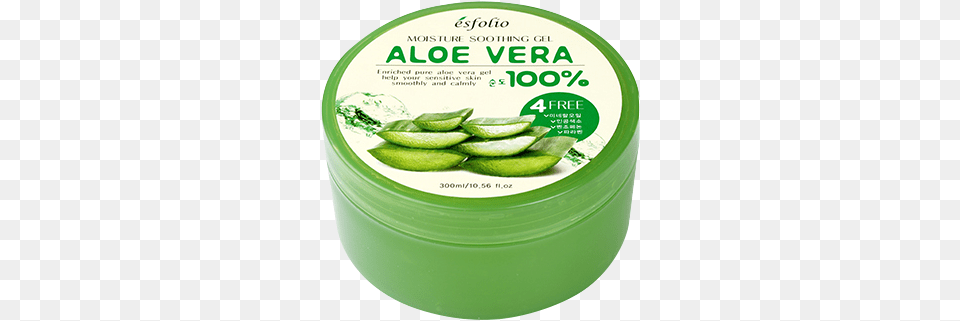 Moisture Soothing Gel Aloe Vera 100 Aloe Vera Gel Esfolio, Food, Produce, Blade, Cooking Free Png