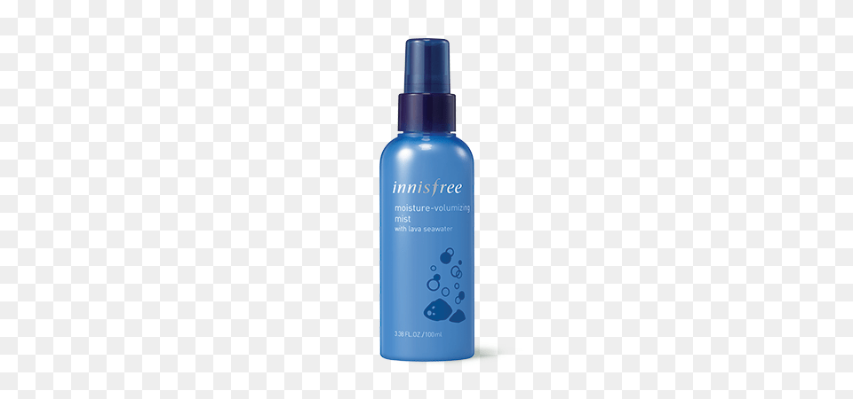 Moisturevolumizing Mist With Lava Seawater, Bottle, Cosmetics, Perfume Png