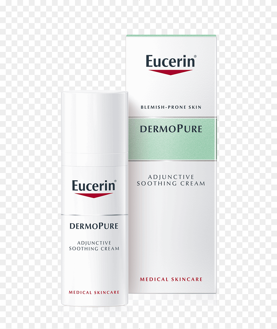 Moisturizer For Acne Prone Skin Eucerin, Bottle, Cosmetics, Can, Tin Free Png Download
