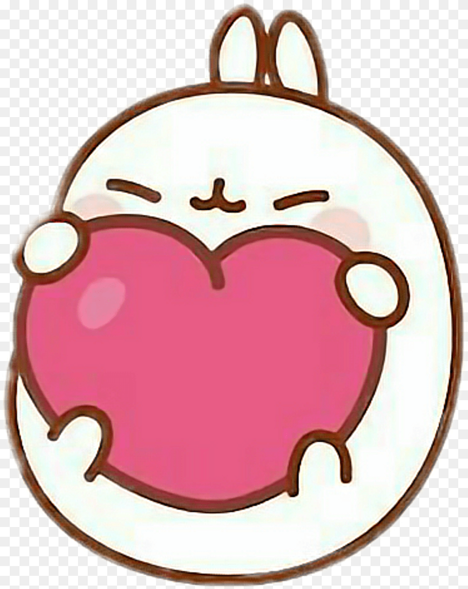 Molang Sticker Cuteness, Bag, Apple, Food, Fruit Free Png