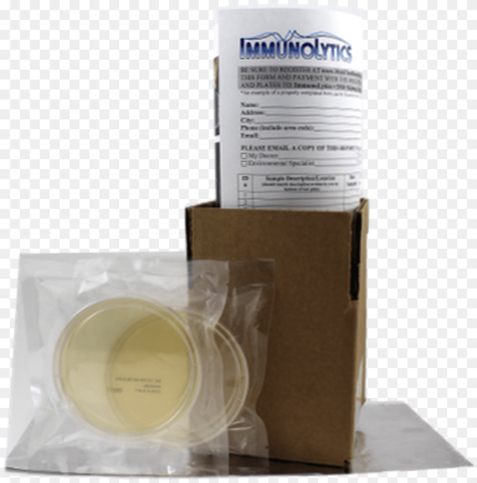 Mold Diagnostic Test Kit Cosmetics, Box, Cardboard, Carton, Tape Png