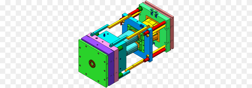 Mold No Background Plastic Injection Mold, Cad Diagram, Diagram, Bulldozer, Machine Png