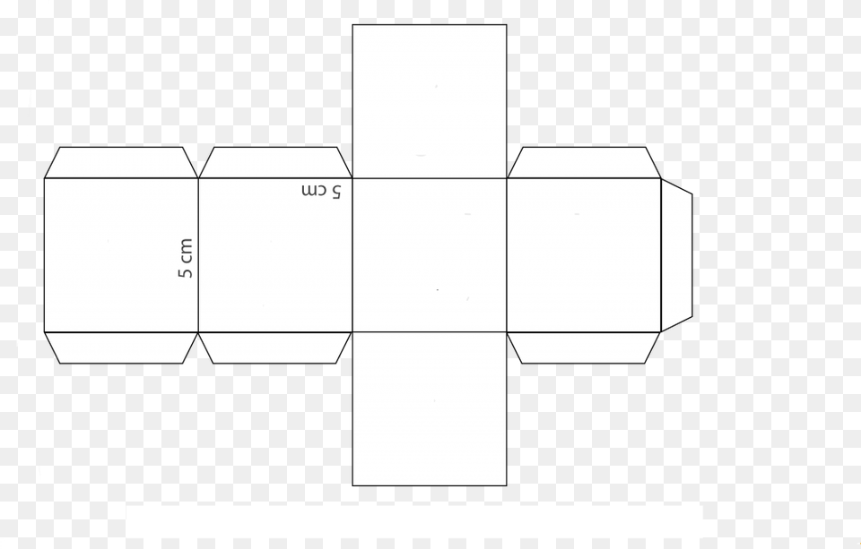 Molde Caixa Cubo, Cross, Symbol Free Png