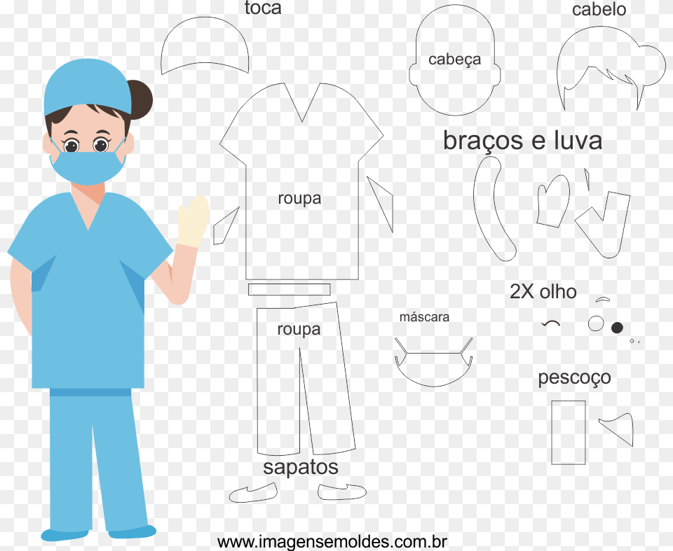 Molde De Medico Em Eva, Chart, Plot, Baby, Person Free Transparent Png