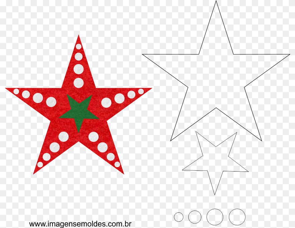 Molde De Para E V A Feltro Starfish Silhouette, Star Symbol, Symbol Png