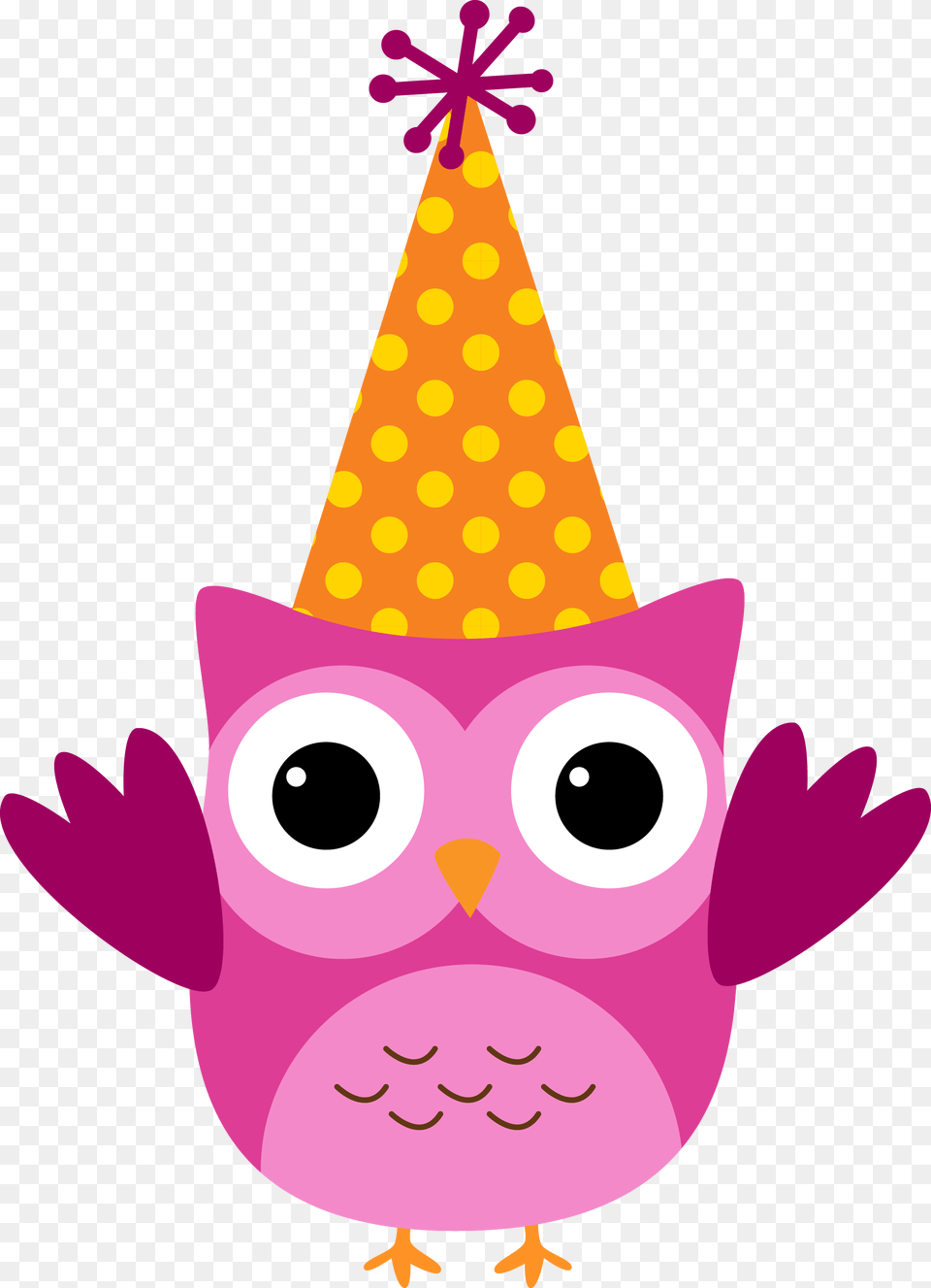 Moldes Owl Clip Art Owl, Clothing, Hat, Party Hat Png Image