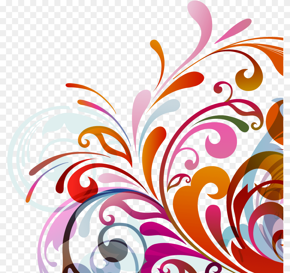 Moldura Arabesco Ornaments Vector, Art, Floral Design, Graphics, Pattern Free Png Download