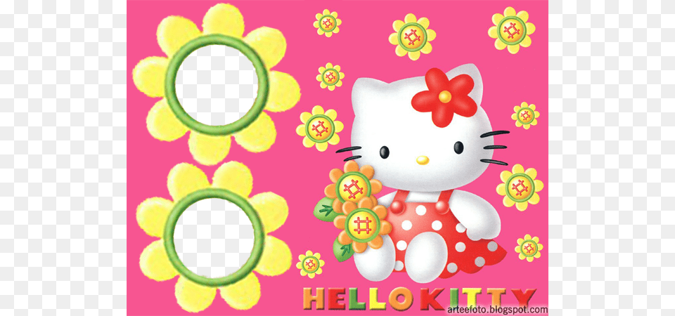 Moldura Hello Kitty Hello Kidy, Pattern, Nature, Outdoors, Snow Free Transparent Png