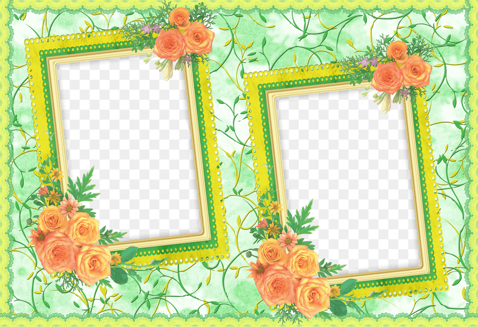Moldura Para Fotos De Flores, Art, Floral Design, Graphics, Pattern Free Transparent Png