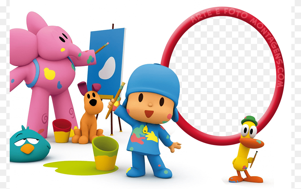 Moldura Pocoyo Image, Baby, Person, Face, Head Free Png