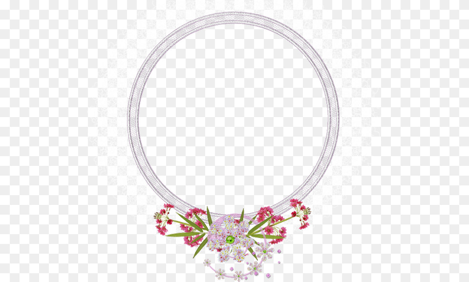 Moldura Redonda Com Flores Para Fazer Montagem Col Redonda Moldura, Photography, Oval, Accessories, Jewelry Free Png Download