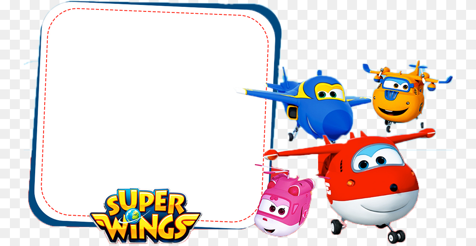Moldura Super Wings Download Moldura Super Wings, Toy Free Transparent Png