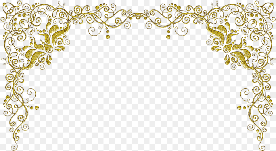 Molduras Arabescos Dourados 20 Moldura Para Convite De Casamento, Art, Floral Design, Graphics, Pattern Png Image