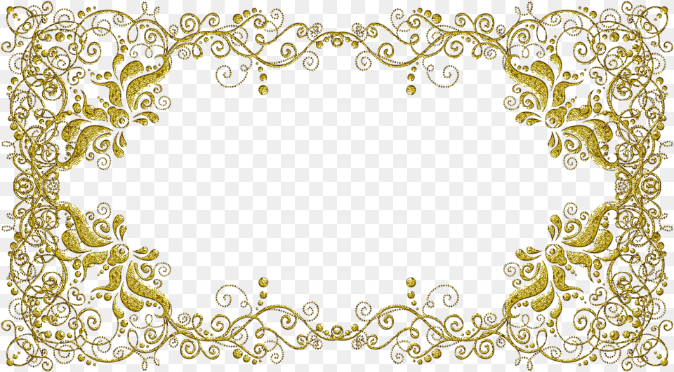 Molduras Arabescos Dourados 23 Moldura Para Convite De Casamento, Art, Floral Design, Graphics, Pattern Png