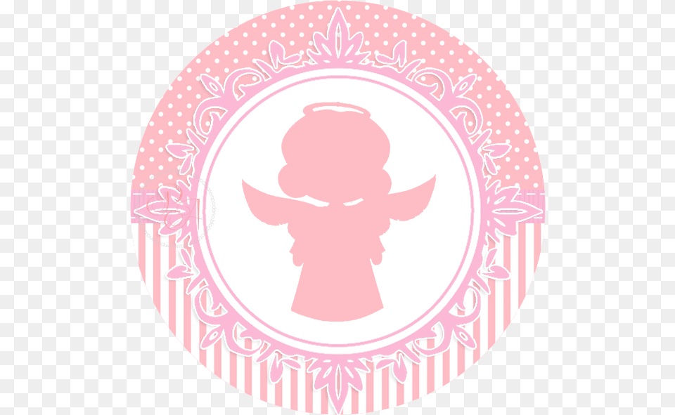 Molduras Convite Batizado Adesivo Para Batizado Menina, Baby, Person, Cupid, Plate Free Transparent Png