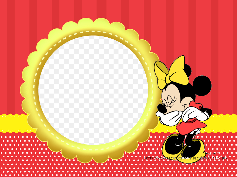 Molduras Da Minnie Cartoon Free Transparent Png