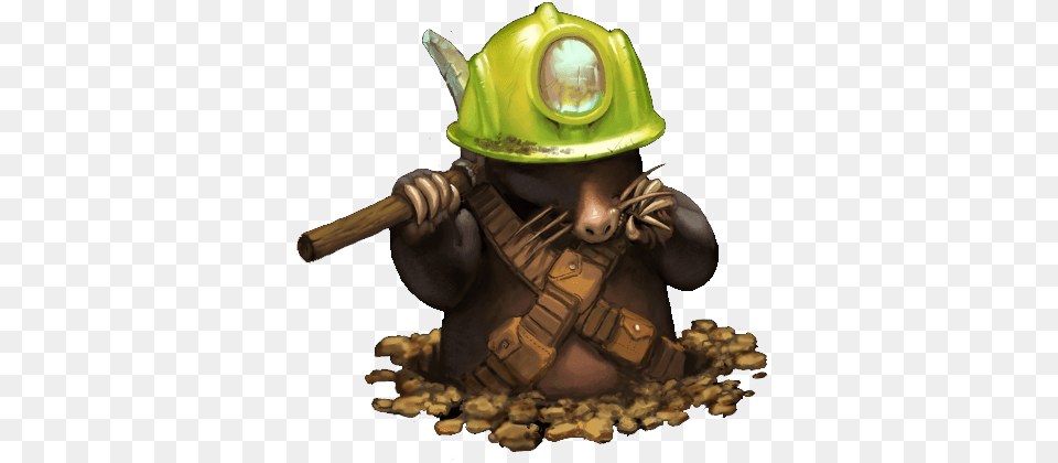 Mole, Clothing, Hardhat, Helmet, Person Png Image