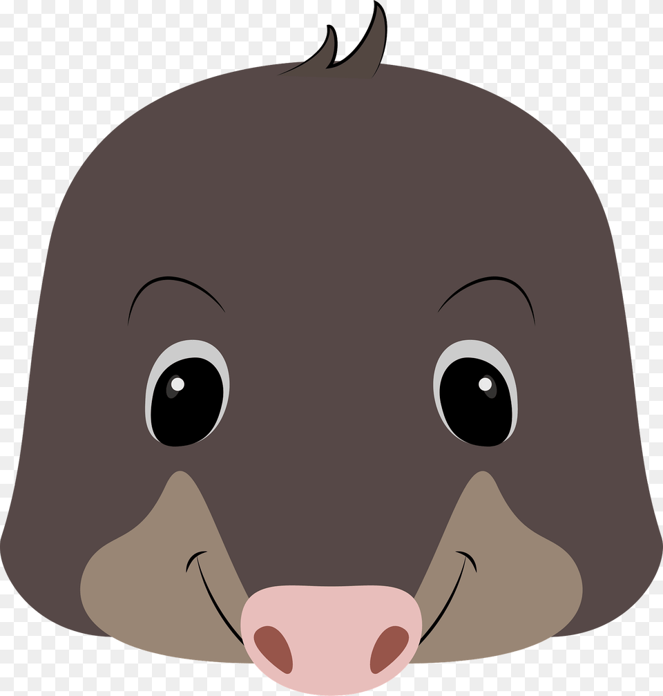 Mole Face Clipart, Snout, Clothing, Hardhat, Helmet Png Image