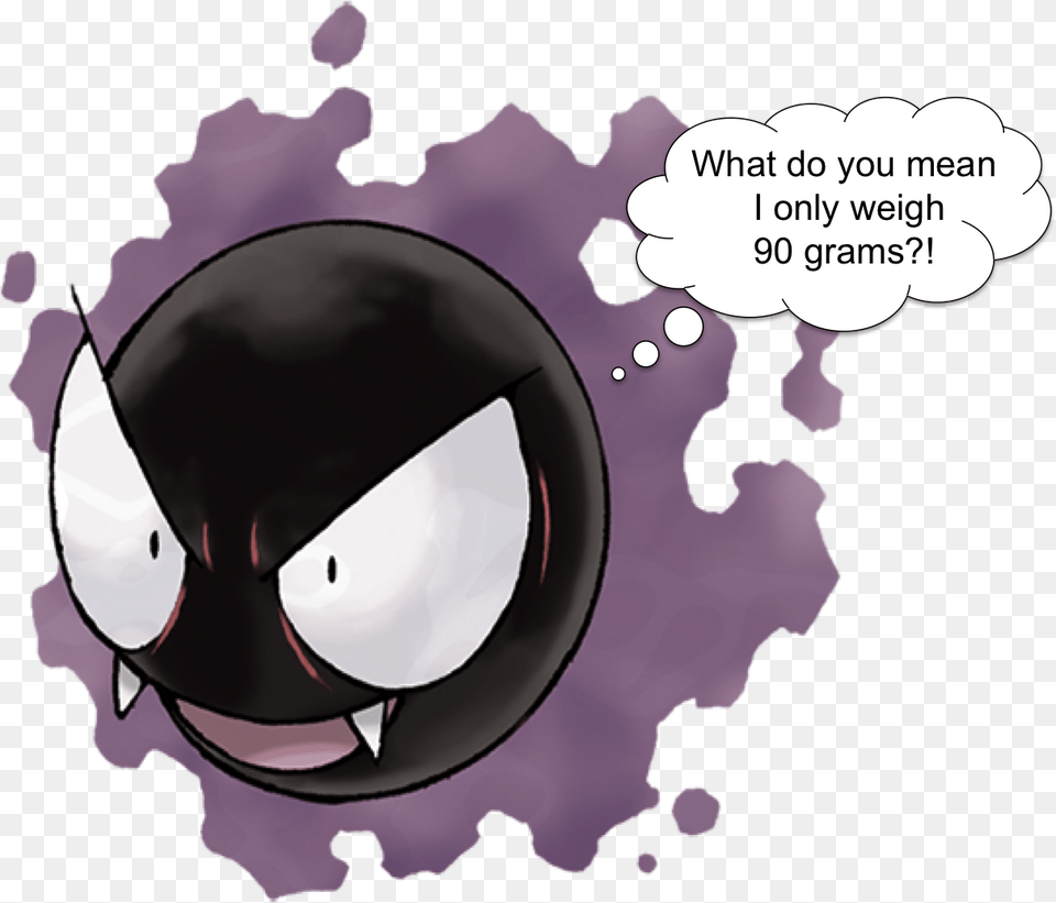 Mole How Many Moles Of Gas Are In A Pokmon Gastly Gastly Pokemon, Book, Comics, Publication, Head Free Png