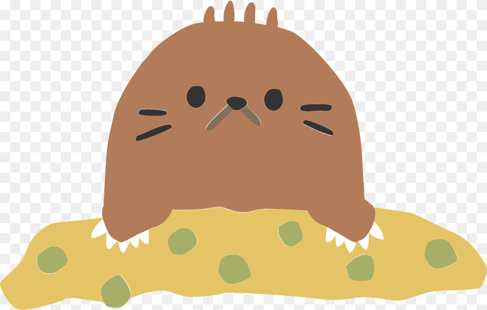 Mole Poking Its Head Up Clipart, Animal, Mammal, Fish, Sea Life Free Transparent Png