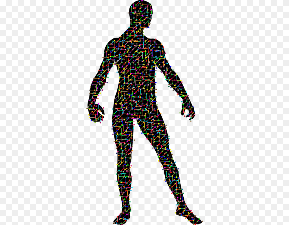 Molecular Biology Drawing Silhouette Molecular Models Of Dna, Person, Art Free Transparent Png