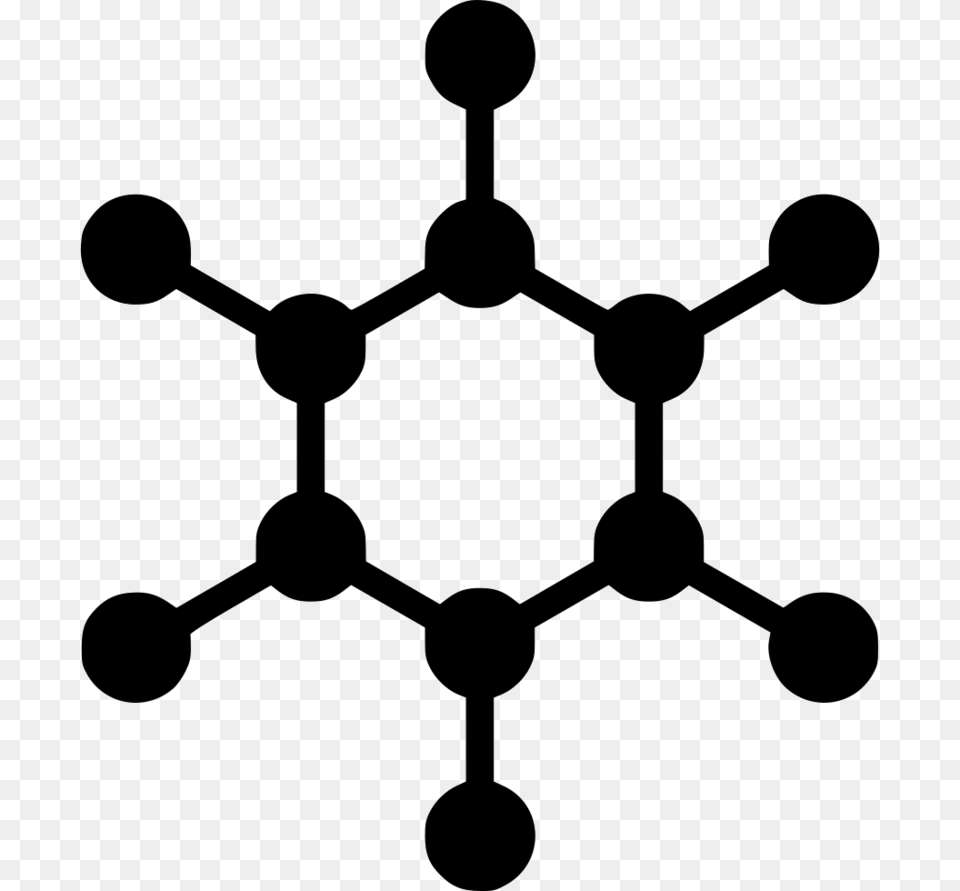 Molecule Image P Xylene 3d Structure, Network, Appliance, Ceiling Fan, Device Free Png