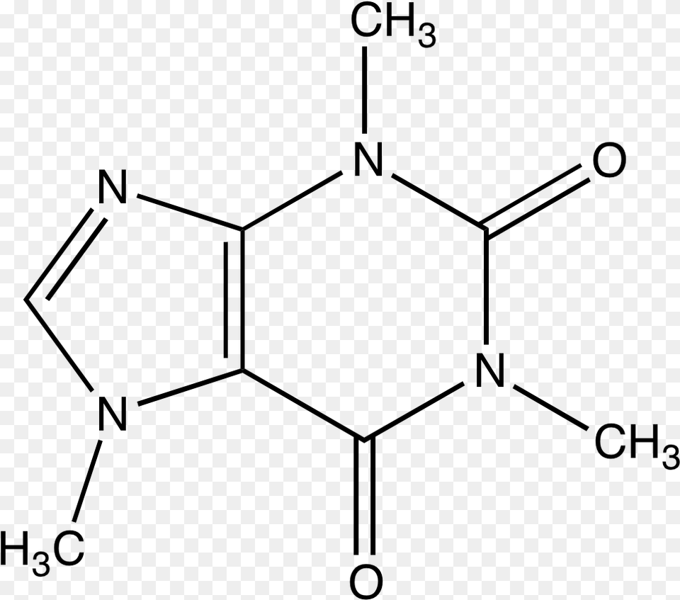 Molecule Of Coffee, Gray Free Png Download