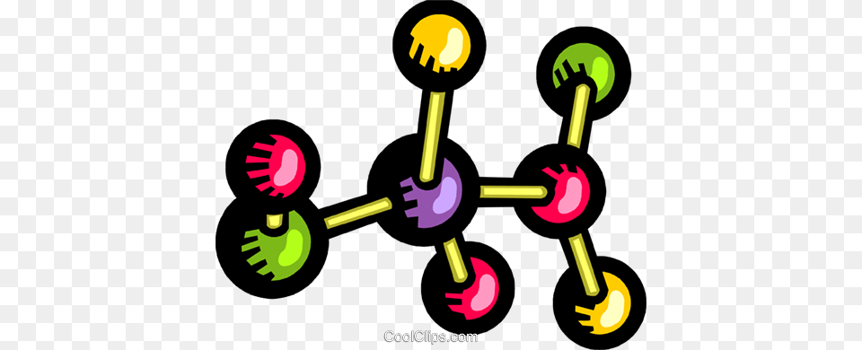 Molecules And Atoms Royalty Vector Clip Art Illustration, Device, Tool, Plant, Lawn Mower Free Png