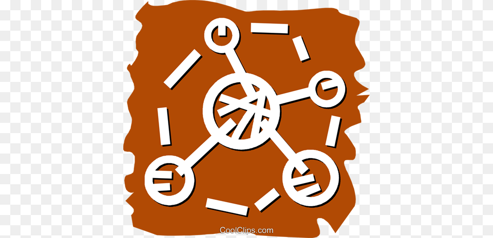 Molecules And Atoms Royalty Vector Clip Art Illustration, Dynamite, Weapon Free Png Download