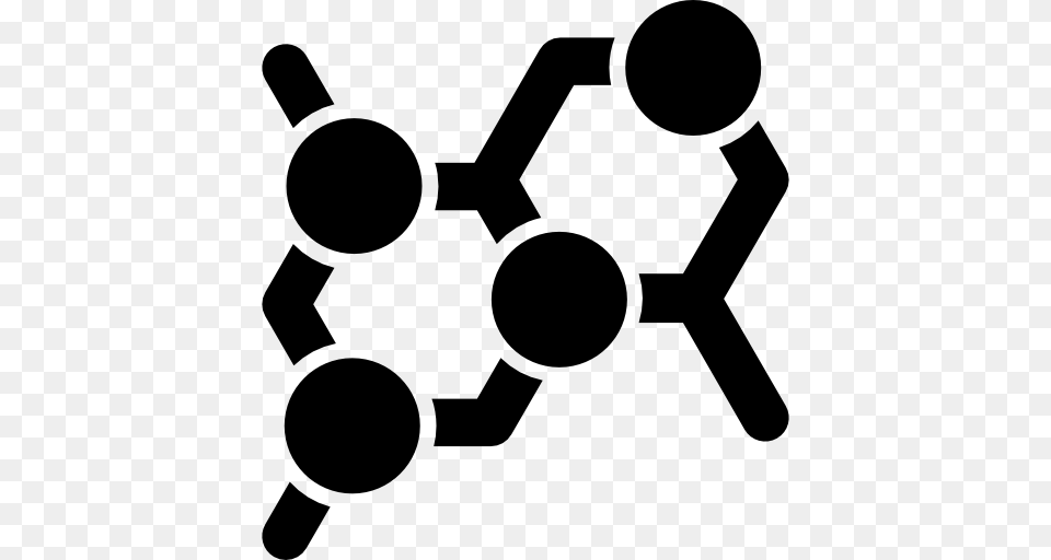 Molecules Icon, Device, Power Drill, Stencil, Tool Png Image