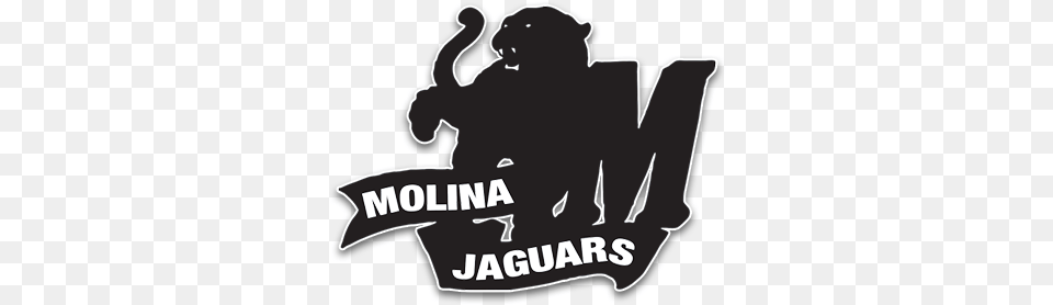 Molina Jaguars Football Sportsdayhscom Silhouette, Logo, Stencil, Baby, Person Free Png Download